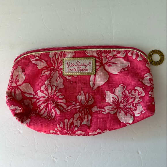 LILLY PULITZER X ESTEE LAUDER MAKEUP BAG NWOT - Picture 2 of 14
